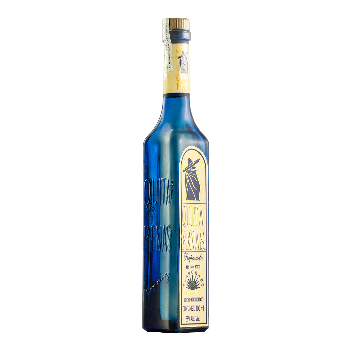Tequila Quita Penas Reposado 100 Ml