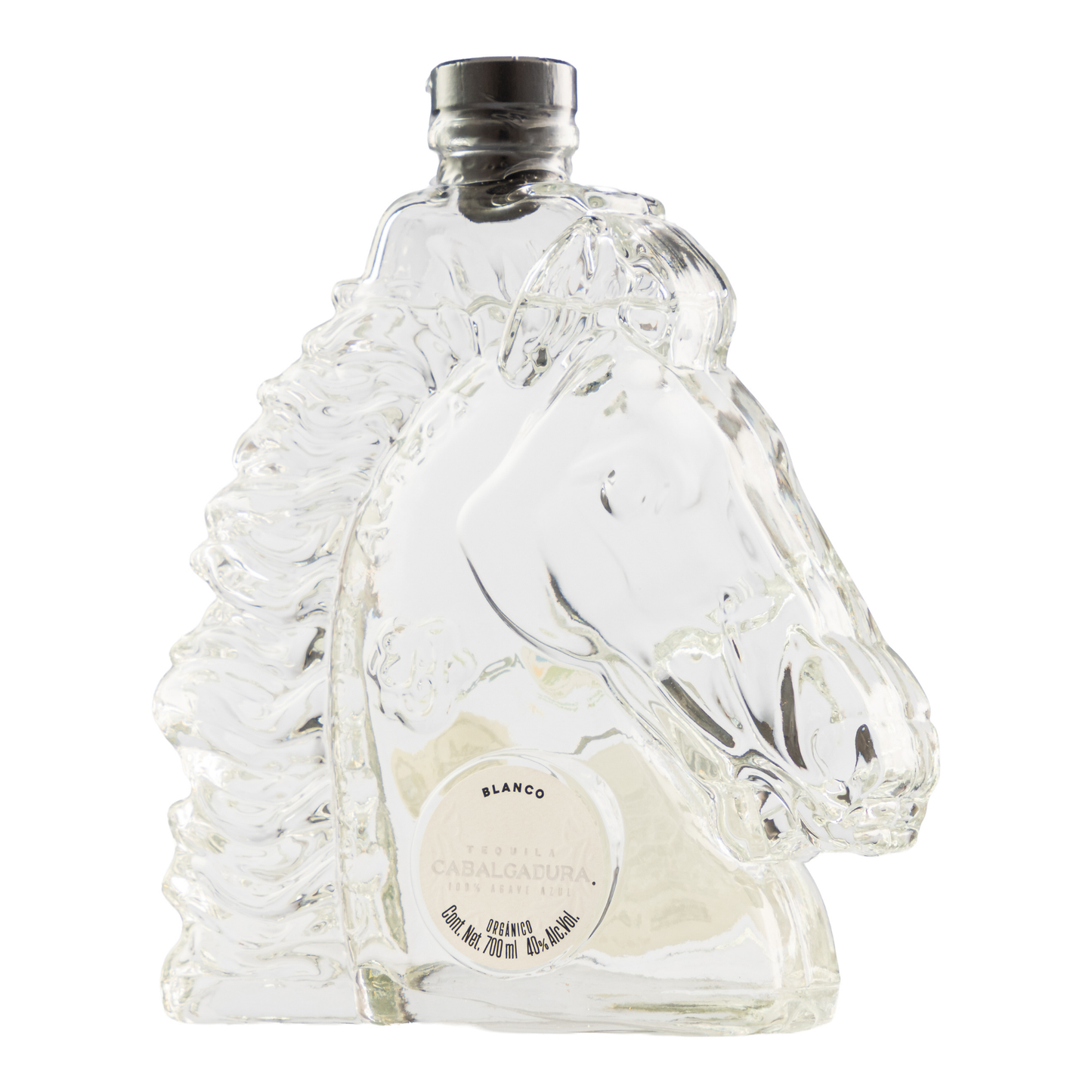 Tequila Cabalgadura Orgánico Blanco 40% Alc 700 Ml