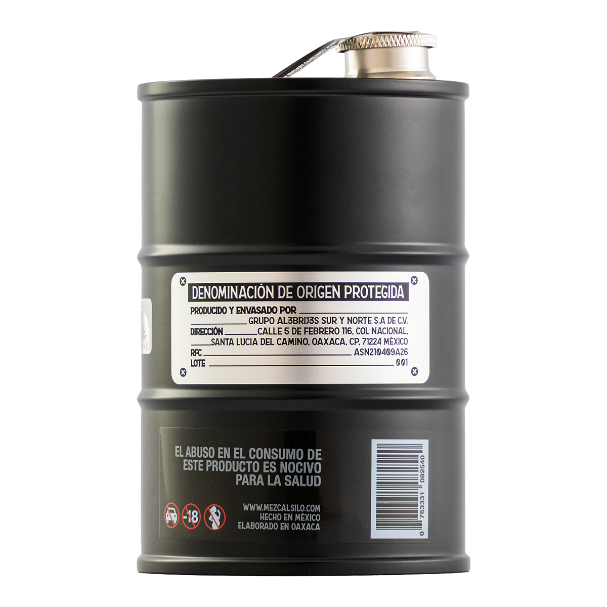 Mezcal Artesanal Joven Silo 700 Ml