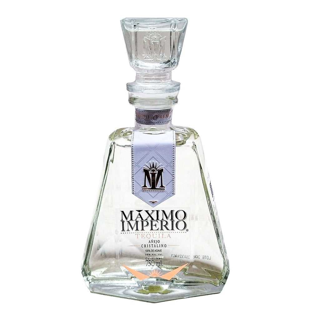 Tequila Máximo Imperio Añejo Cristalino 750 ml