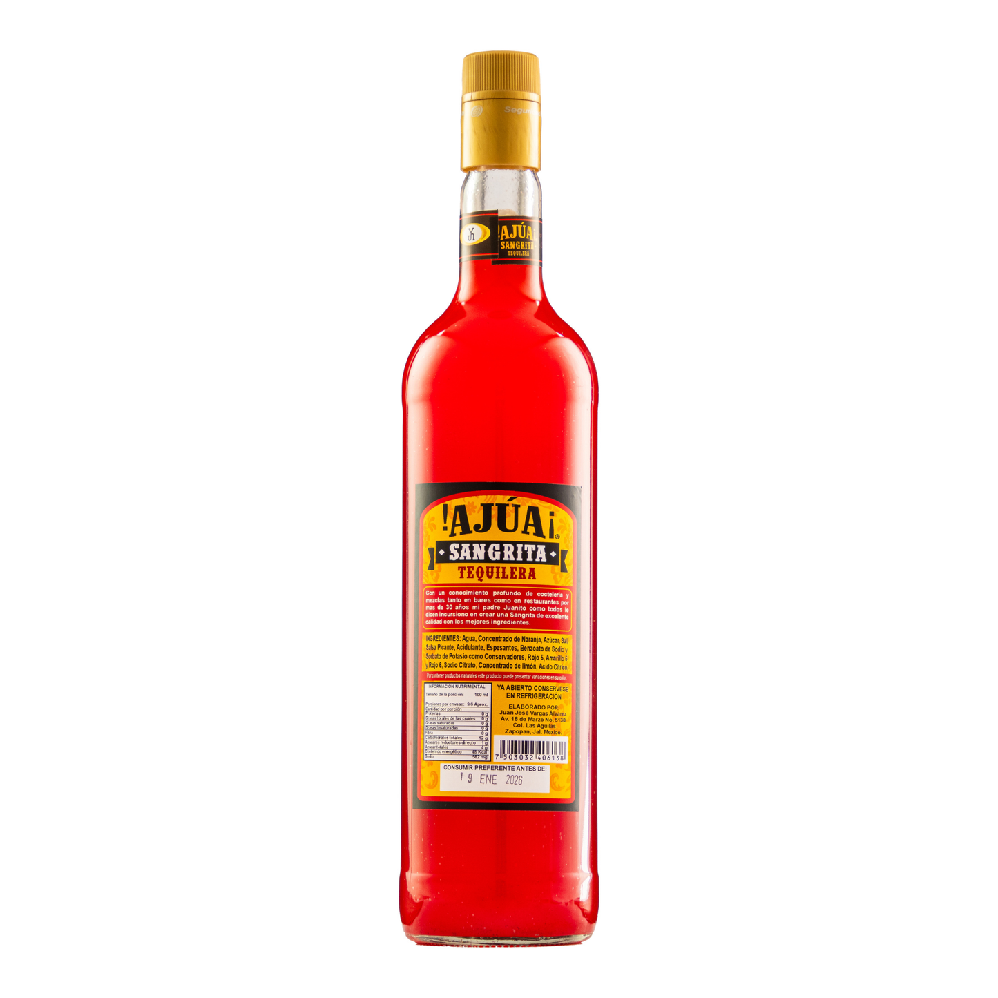 Sangrita Tequilera Ajua 1000 Ml