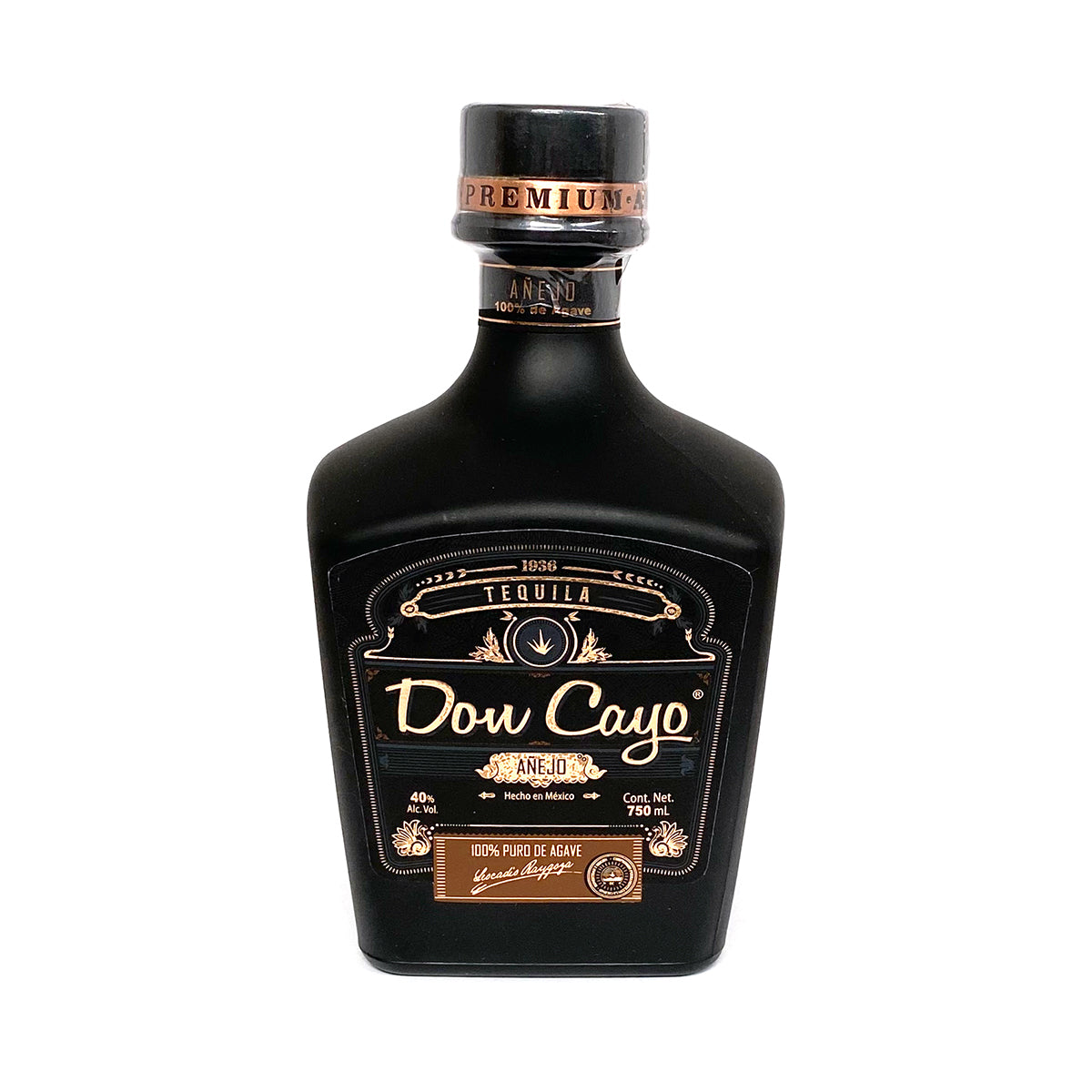 Tequila Artesanal Don Cayo Añejo Premium 750 ml