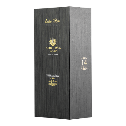 Tequila Adictivo 14 Años Extra Añejo Black 750 Ml