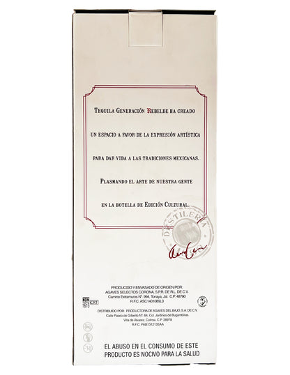 Tequila Generación Rebelde Reposado 750 Ml y 250 Ml