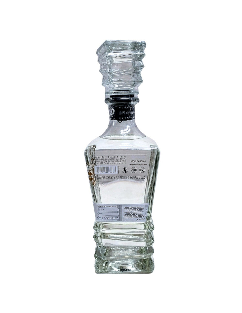 Tequila Código 1316 Añejo Cristalino Master Premium 750 ml