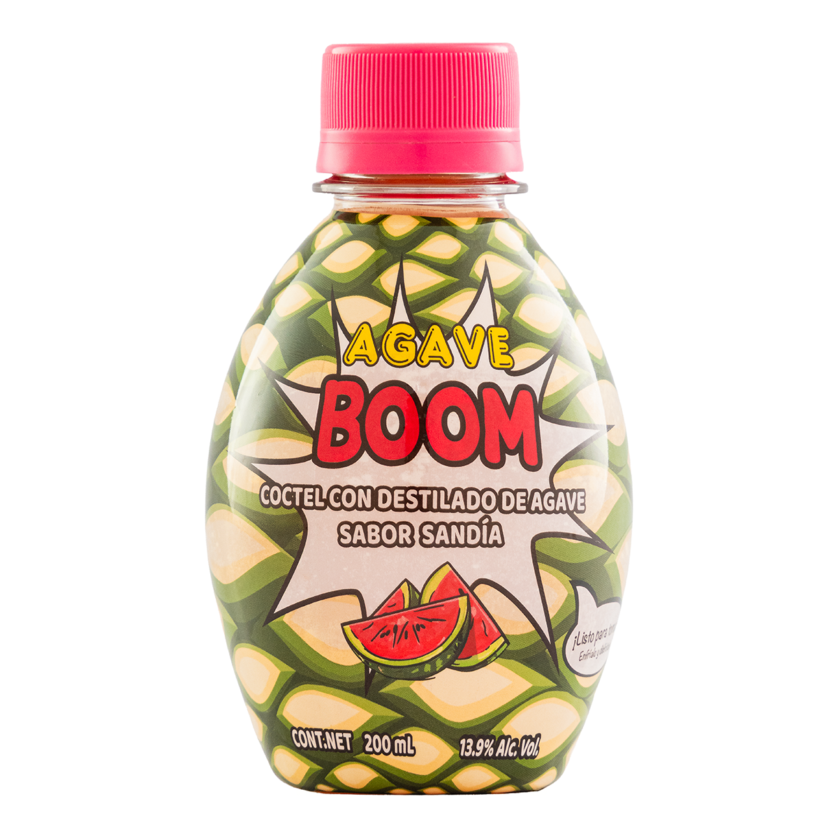 Bebida Margarita Agave Boom Sandía 200 Ml