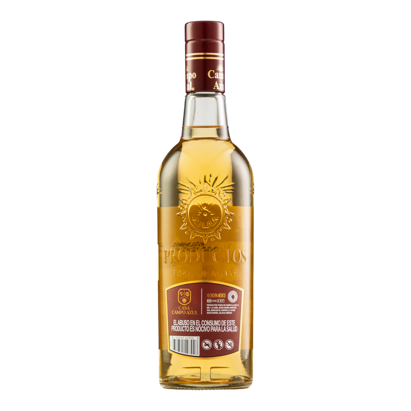 Tequila Campo Azul Reposado Gran Clásico 750 Ml