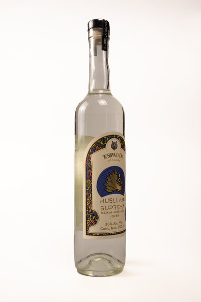 Mezcal Artesanal Huella Suprema Espadín 750 Ml