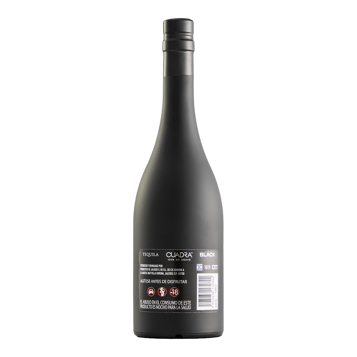Tequila Cuadra Black 750 Ml
