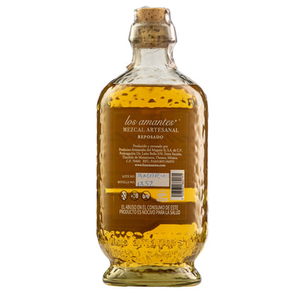Mezcal Artesanal Los Amantes Reposado 700 Ml