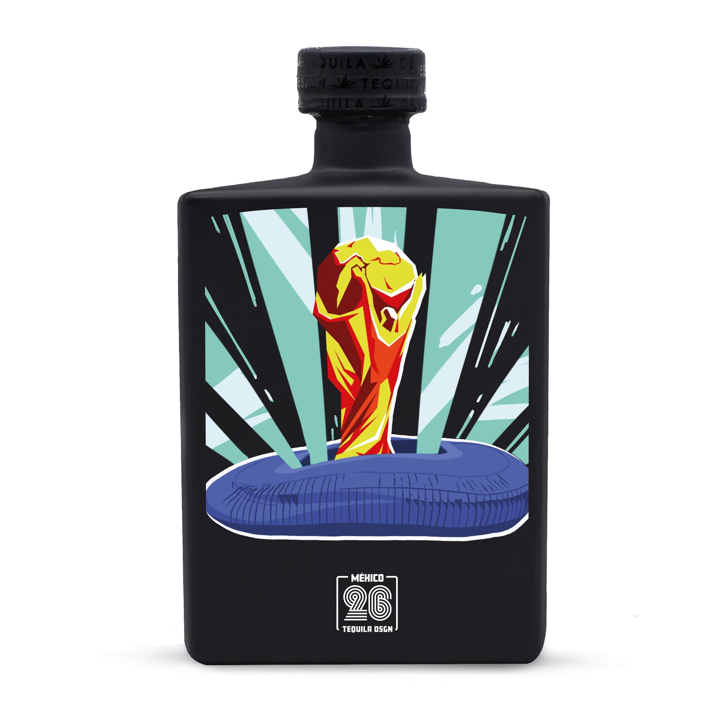 Tequila DSGN Blanco Edición Especial Estadio 750 Ml