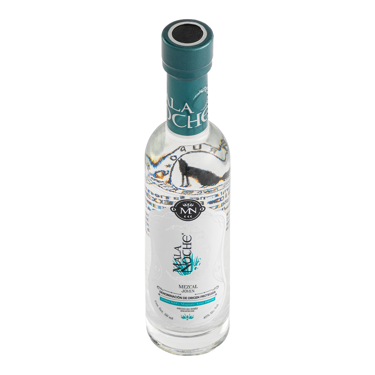 Mezcal Mala Noche Jóven 100% Agave 50 Ml