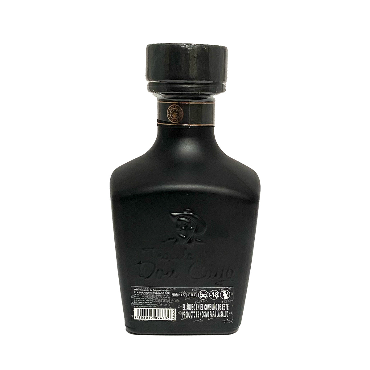 Tequila Don Cayo Añejo Black 375 ml