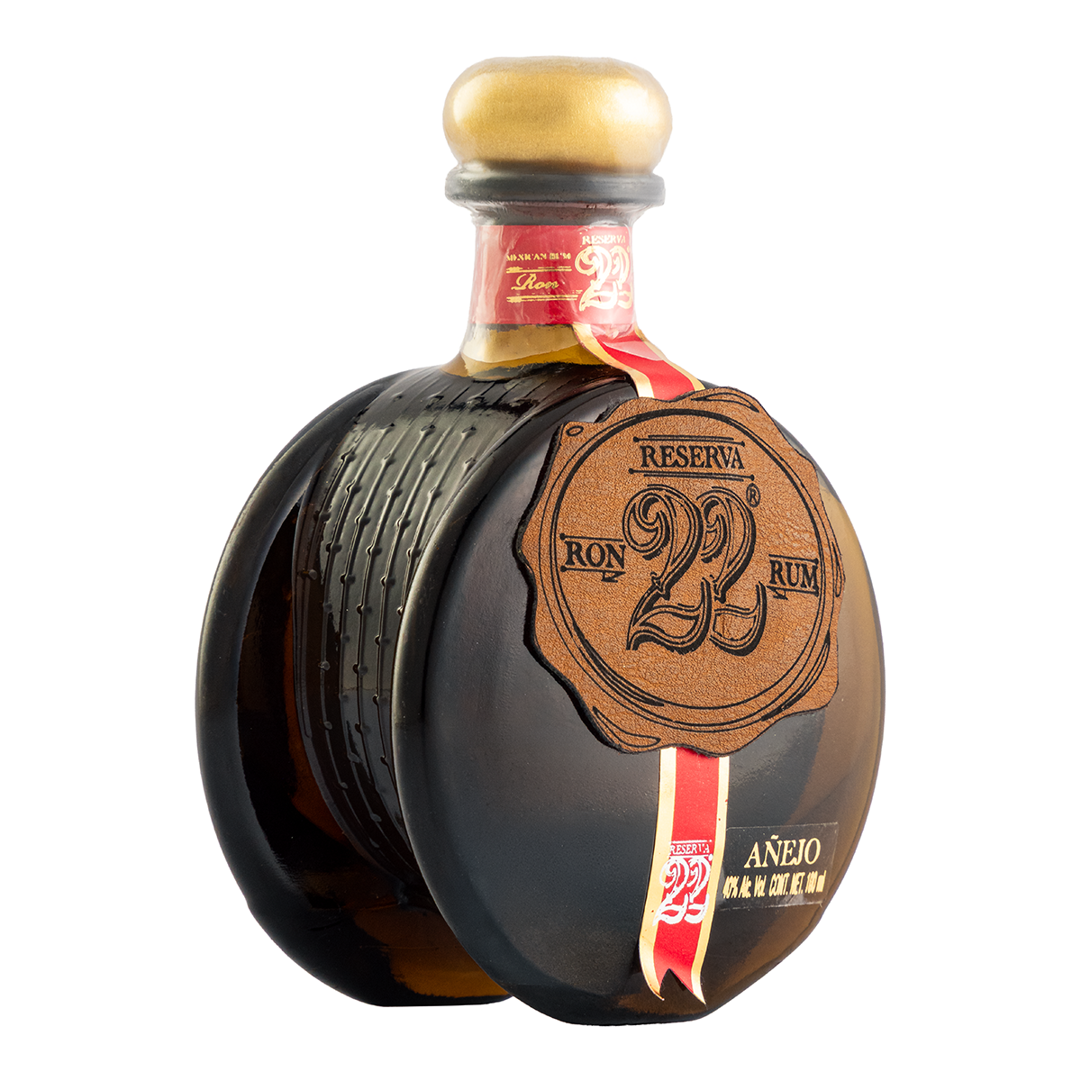 Ron Mexicano Prohibido Añejo Reserva 22 100 Ml Mini