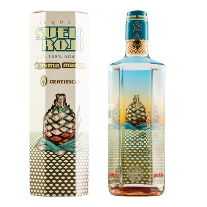 Tequila Suelo Rojo Plata Extrema Madurez 750 Ml