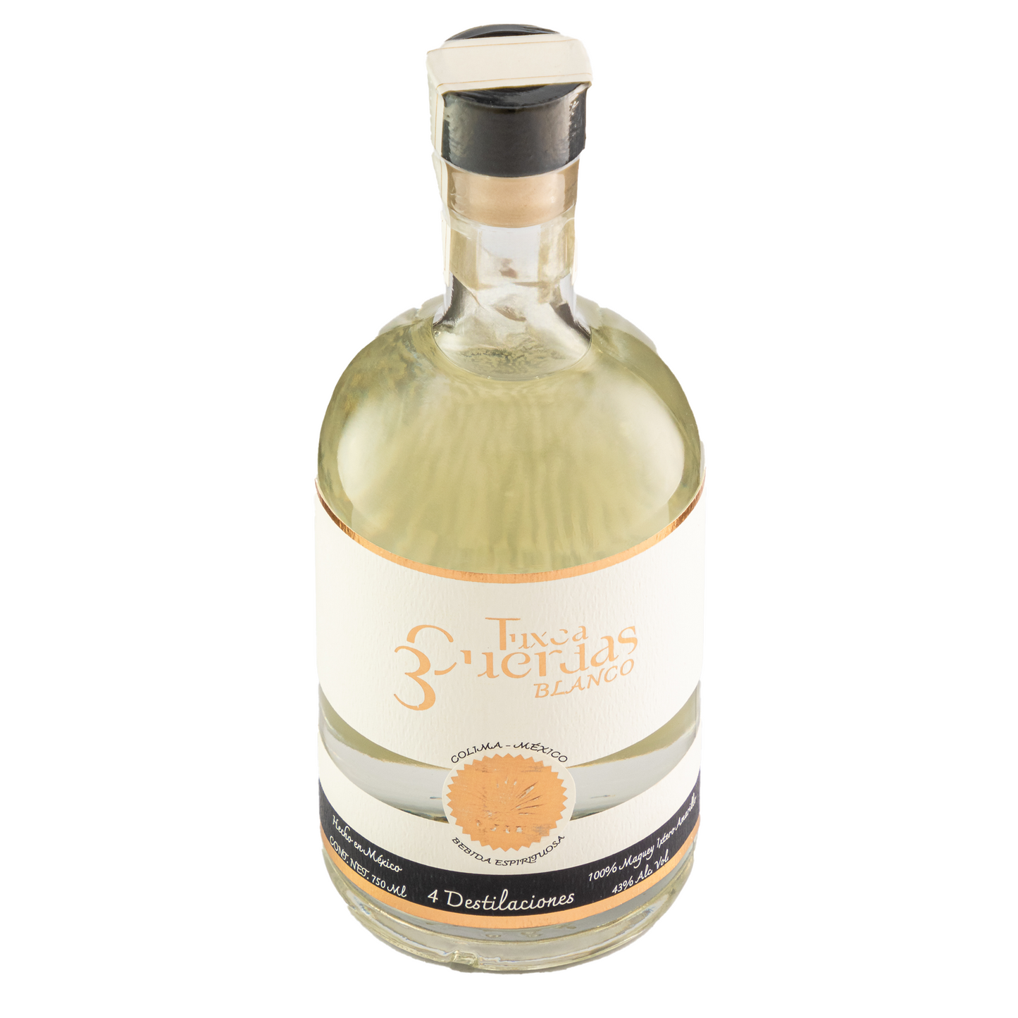 Destilado de Agave Tuxca 3 Cuerdas 750 Ml