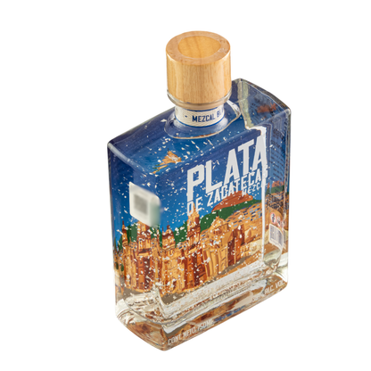 Mezcal Plata de Zacatecas Blanco 750 Ml