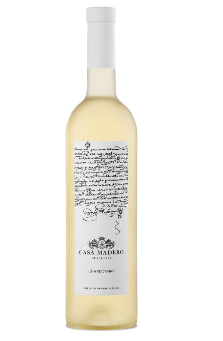 Vino Blanco Chardonnay Casa Madero 750 Ml