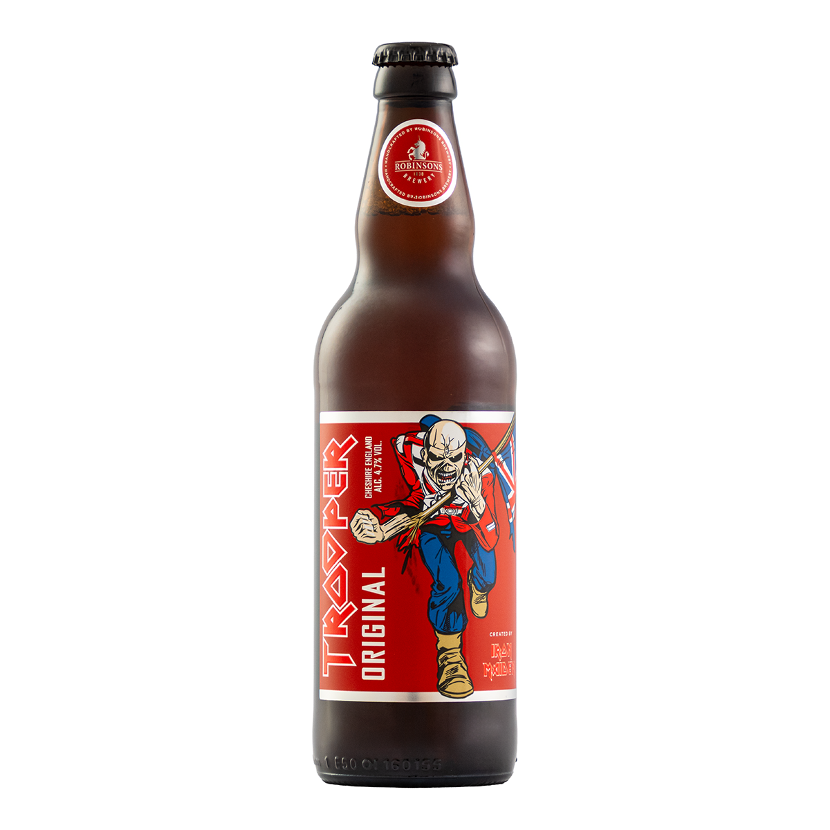 Cerveza Iron Maiden Trooper Original 500 Ml