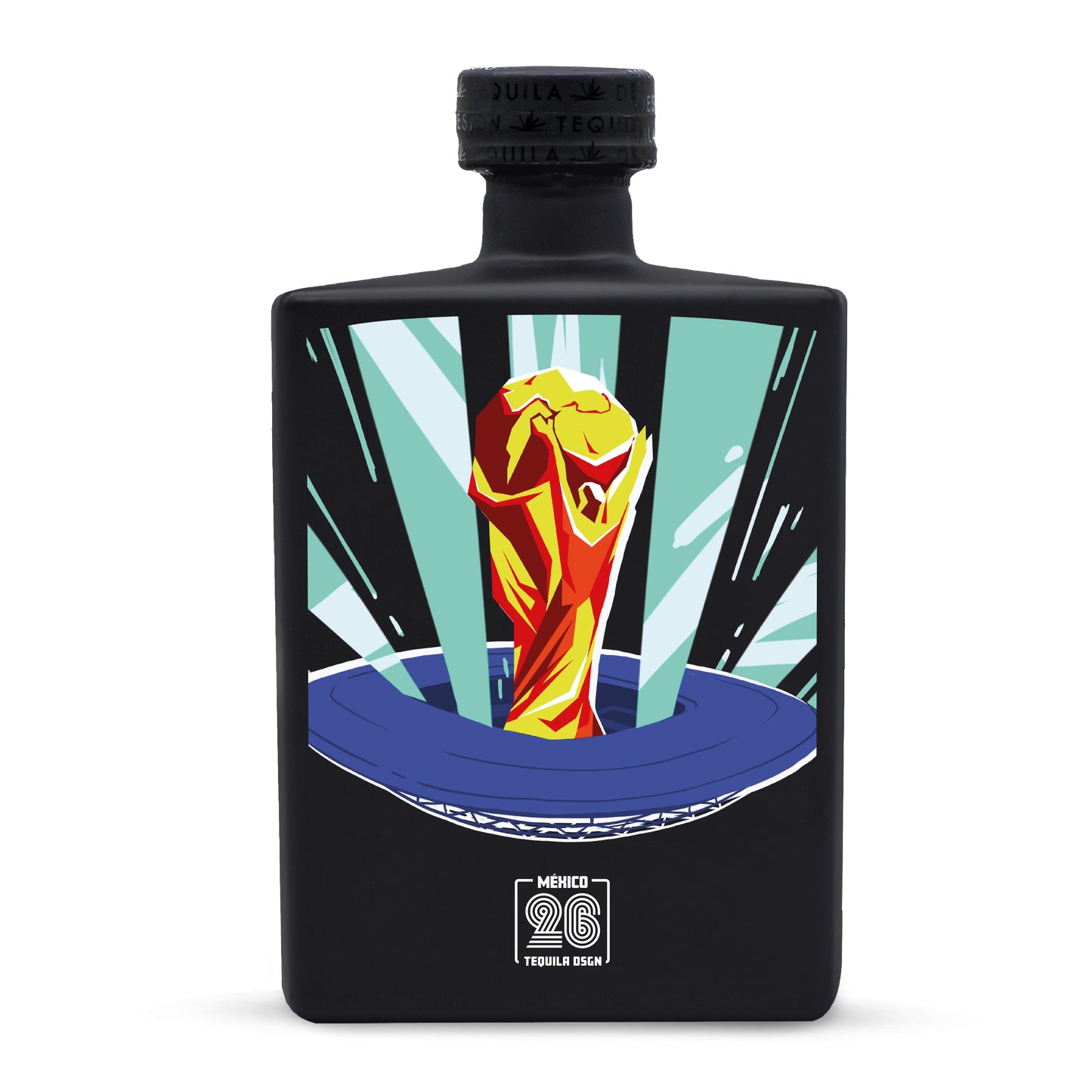 Tequila DSGN Blanco Edición Especial Estadio 750 Ml