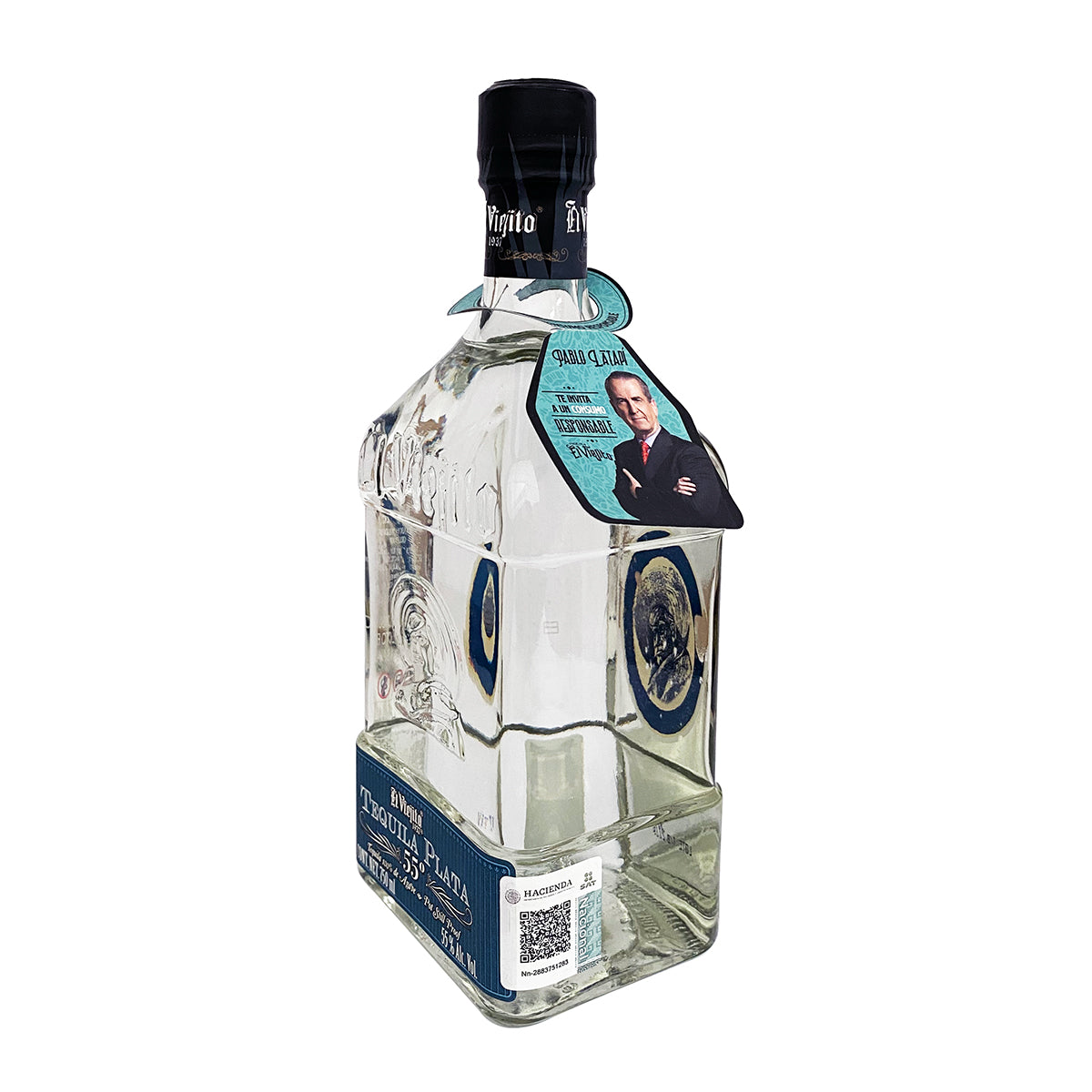 Tequila El Viejito Plata 55º 750 ml