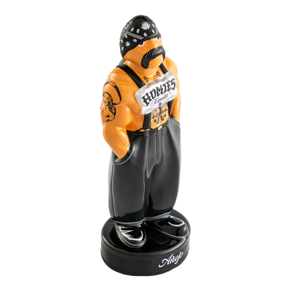 Tequila Homies ″Big Loco″ Añejo Cerámica 750 Ml