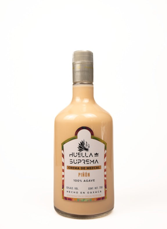 Crema de Mezcal Huella Suprema Piñón 750 Ml