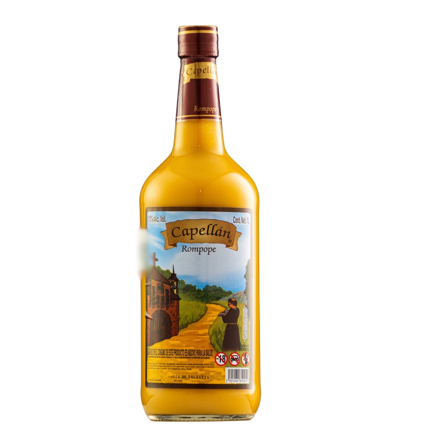 Rompope Capellan Vainilla 1000 Ml