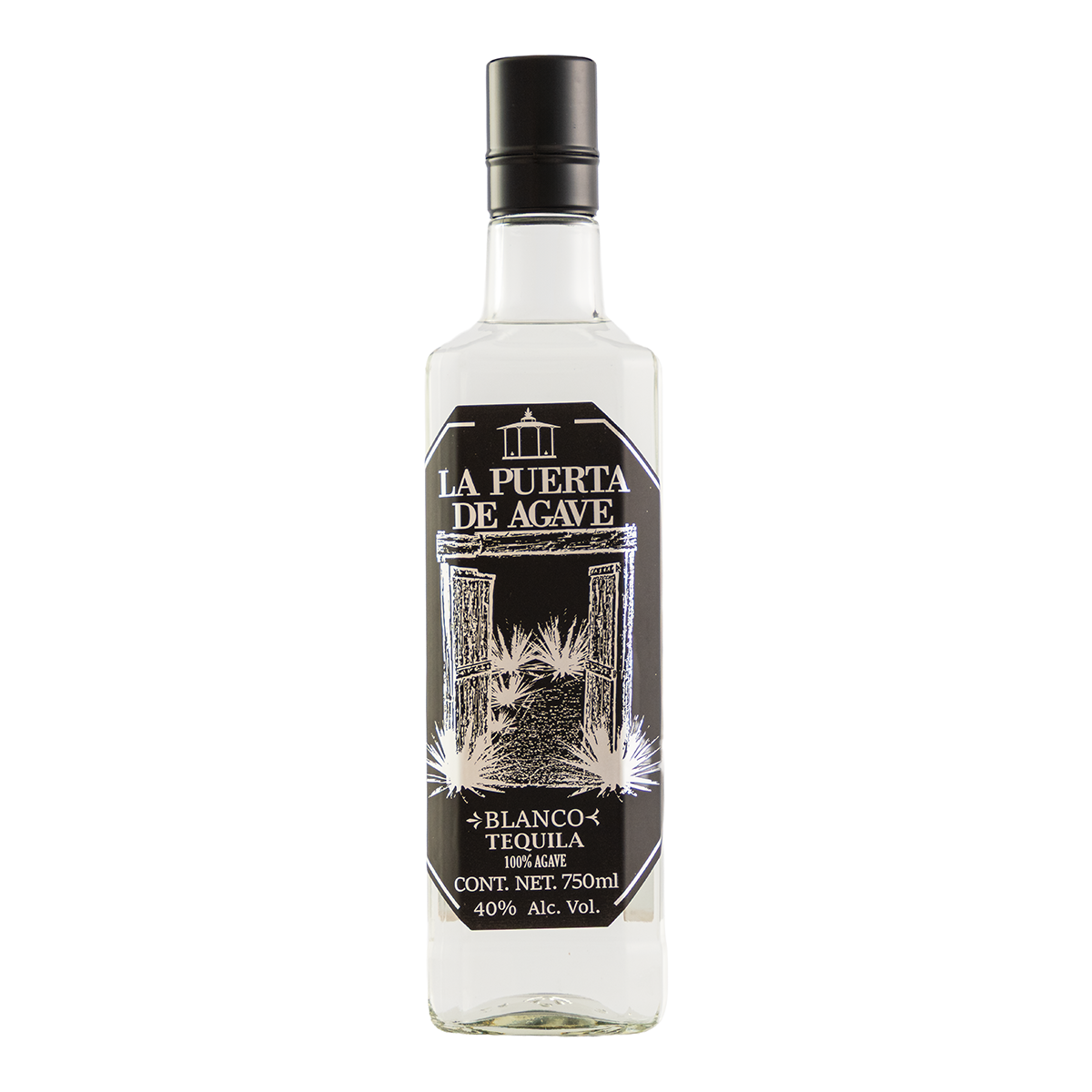 Tequila La Puerta de Agave Blanco 750 Ml