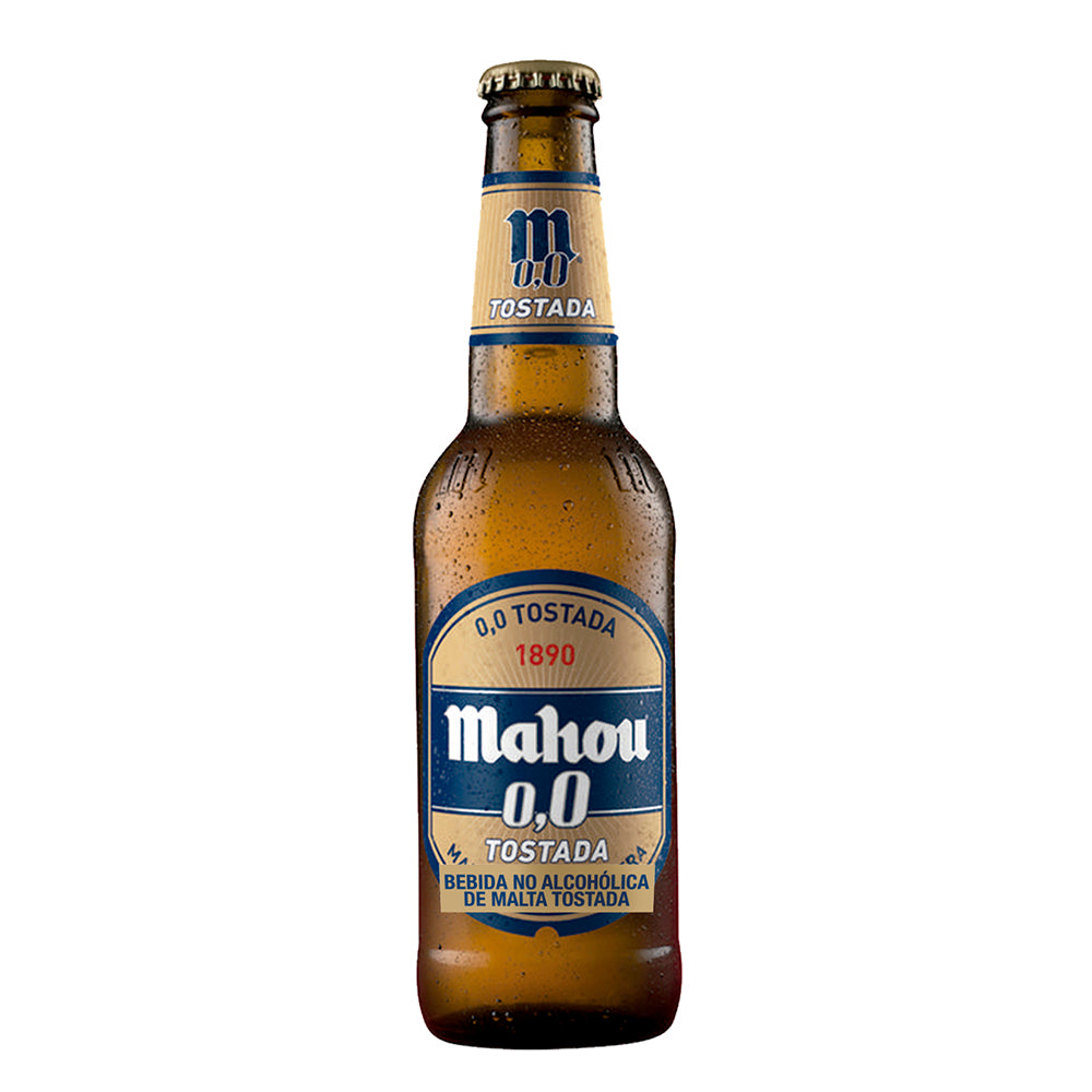 Bebida No Alcohólica de Malta Mahou 0,0 Tostada 330ml