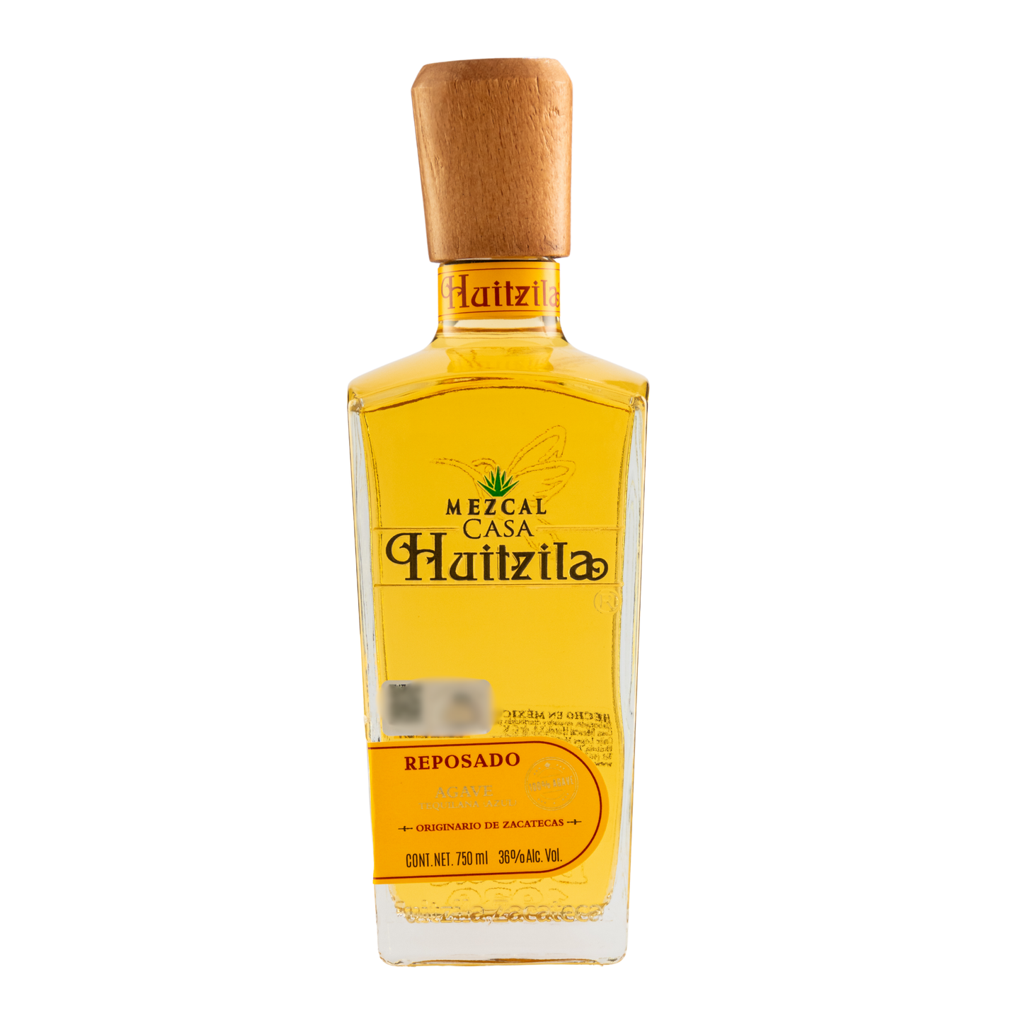 Mezcal Casa Huitzila Reposado 100% Agave 750 Ml