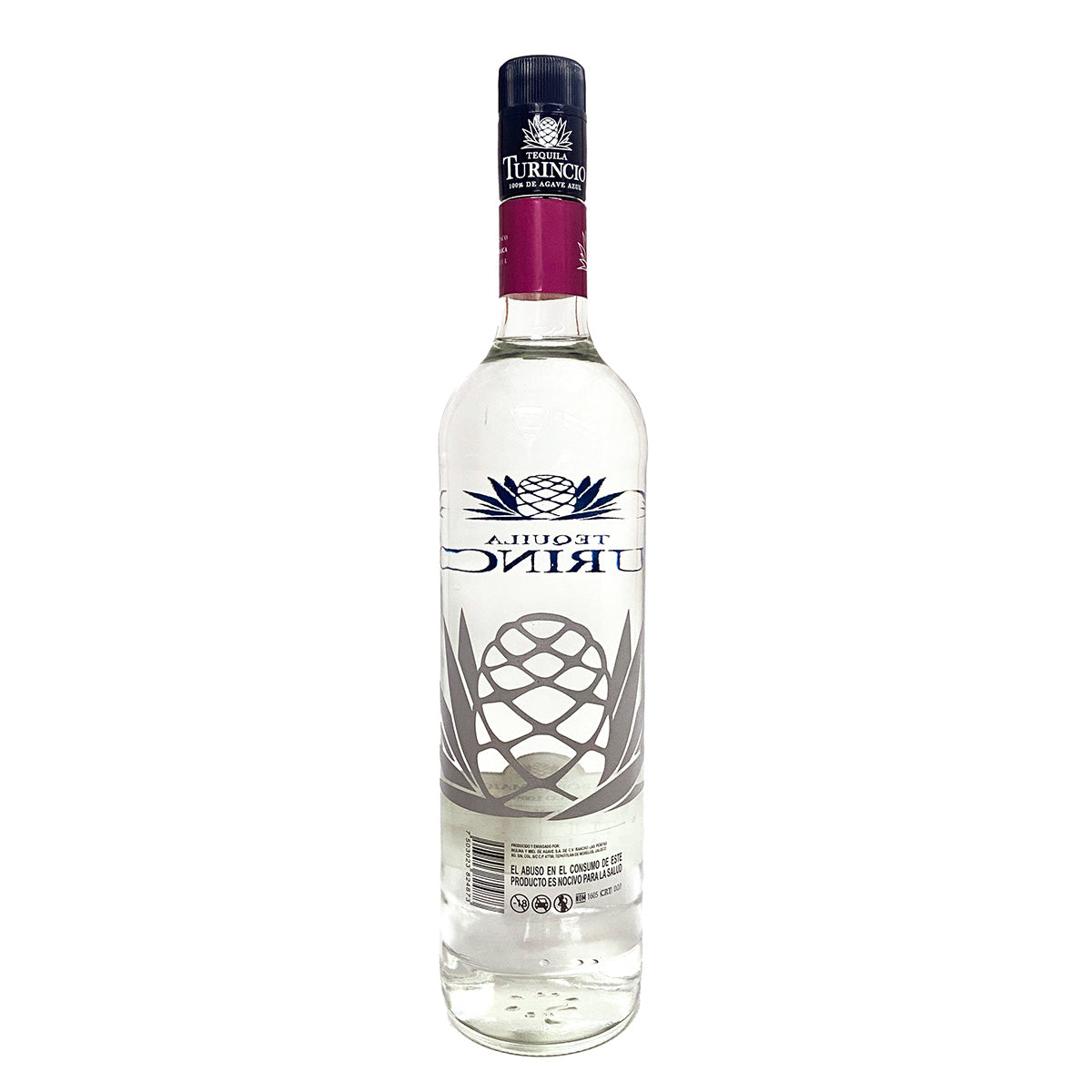 Tequila Turincio Blanco Sabor Jamaica 1 L.