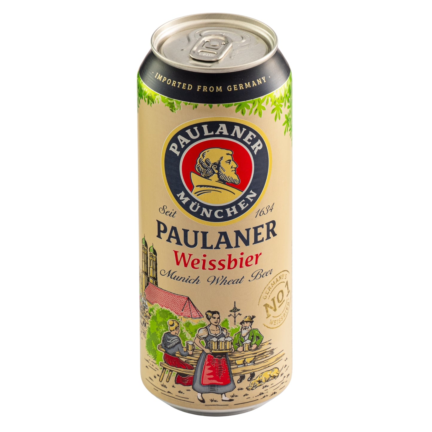 Cerveza Paulaner Weissbier Lata 500 Ml