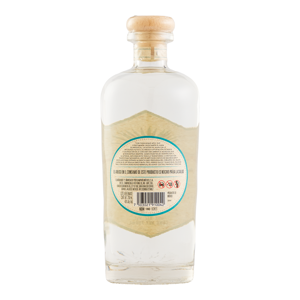 Tequila Mayenda Blanco 750 Ml