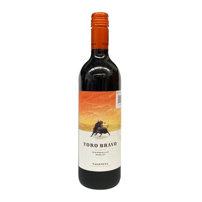 Vino Tinto Toro Bravo Tempranillo Merlot 750 ml