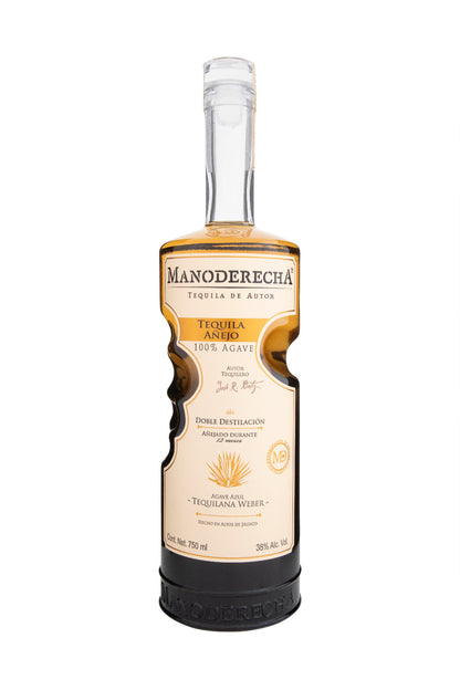 Tequila Manoderecha Doble Destilación Añejo 750 Ml