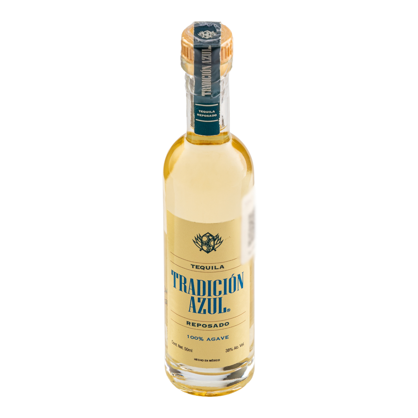 Tequila Tradición Azul Reposado 50 Ml