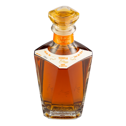 Tequila Lote Maestro Añejo 100% Agave 750 Ml
