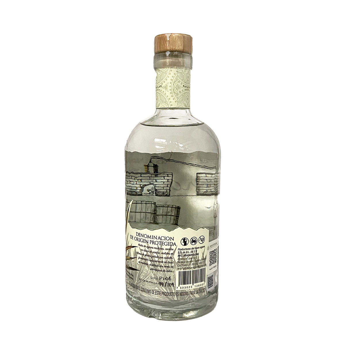 Mezcal Artesanal Palomo Tobalá 750 ml