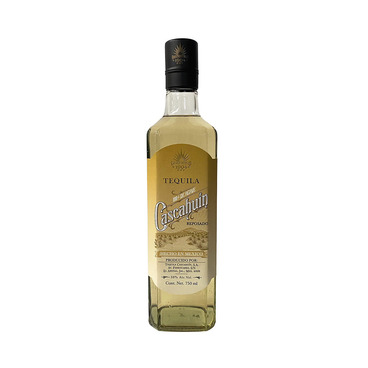 Tequila Artesanal Cascahuín Reposado 750 ml