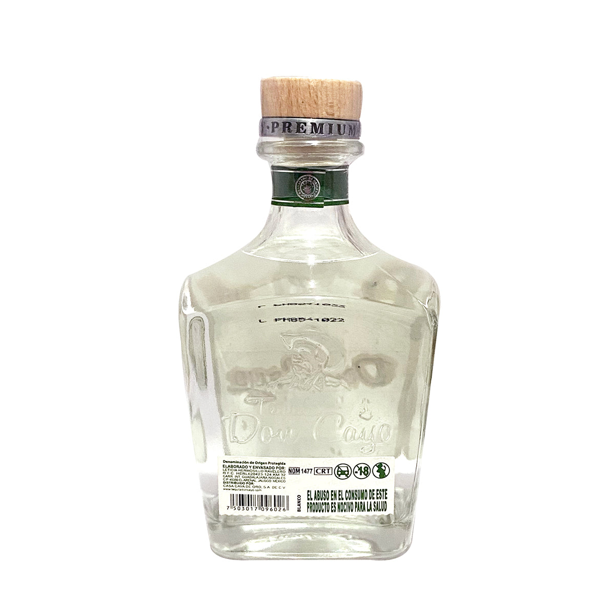 Tequila Don Cayo Blanco 750ml