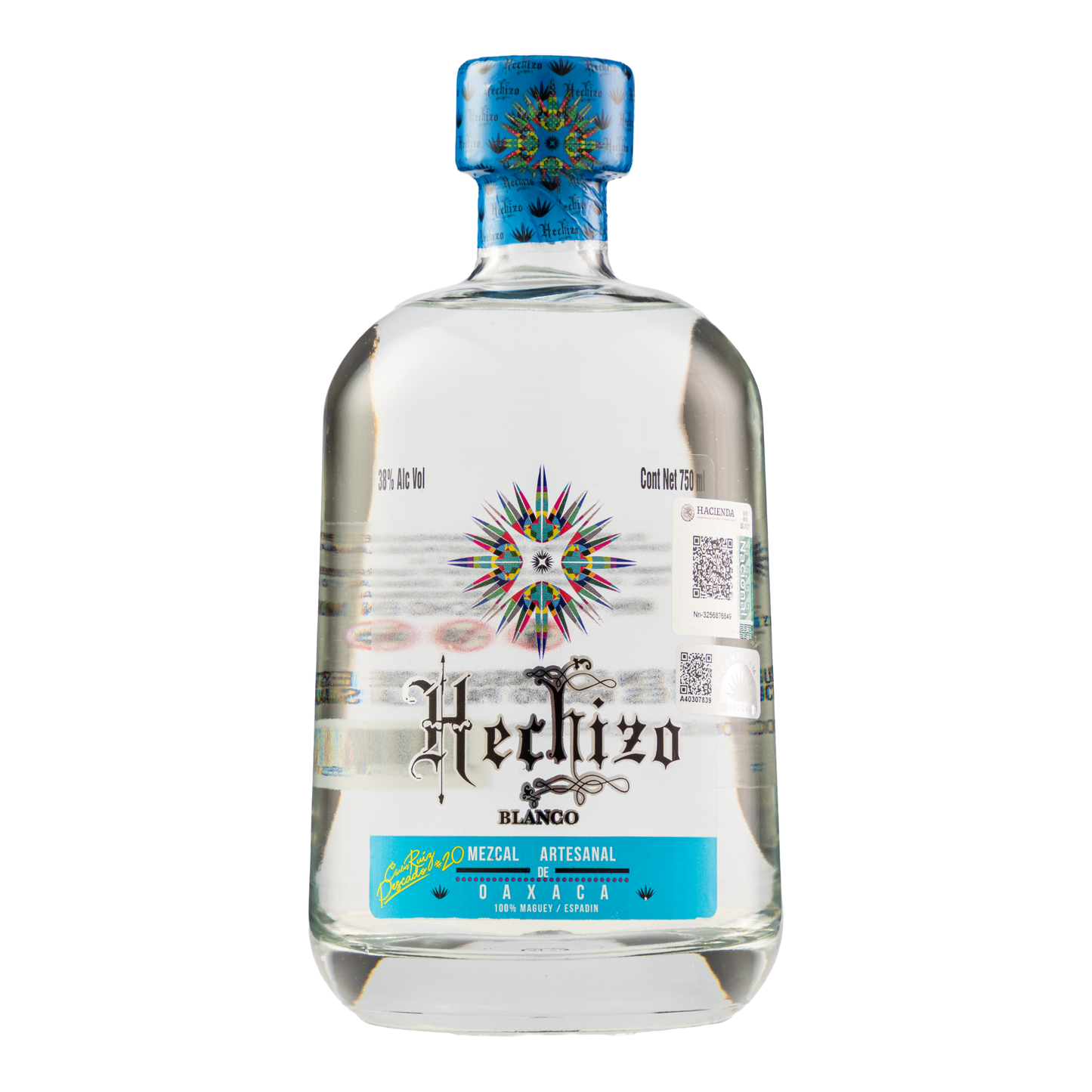 Mezcal Artesanal Hechizo Blanco 750 Ml
