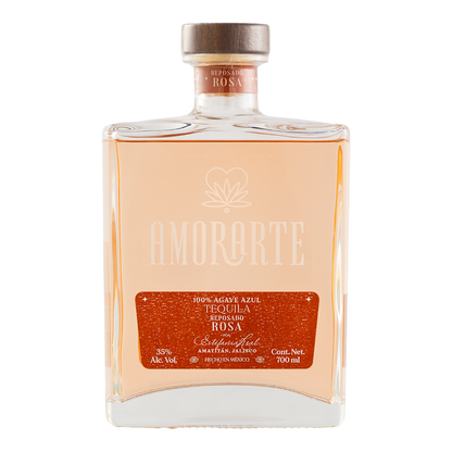 Tequila Amorarte Reposado Rosa 700 Ml