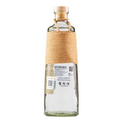 Tequila Entremanos Blanco Artesanal 700 Ml