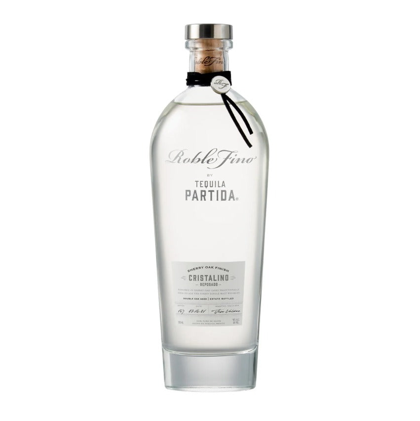 Tequila Partida Roble Fino Reposado Cristalino 750 Ml