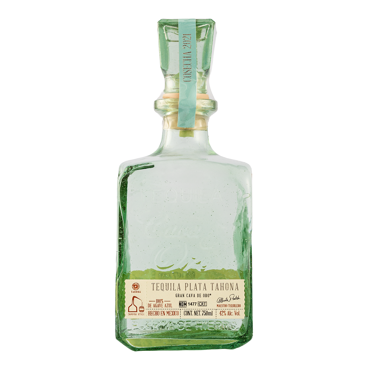 Tequila Gran Cava de Oro Blanco Tahona 750 Ml