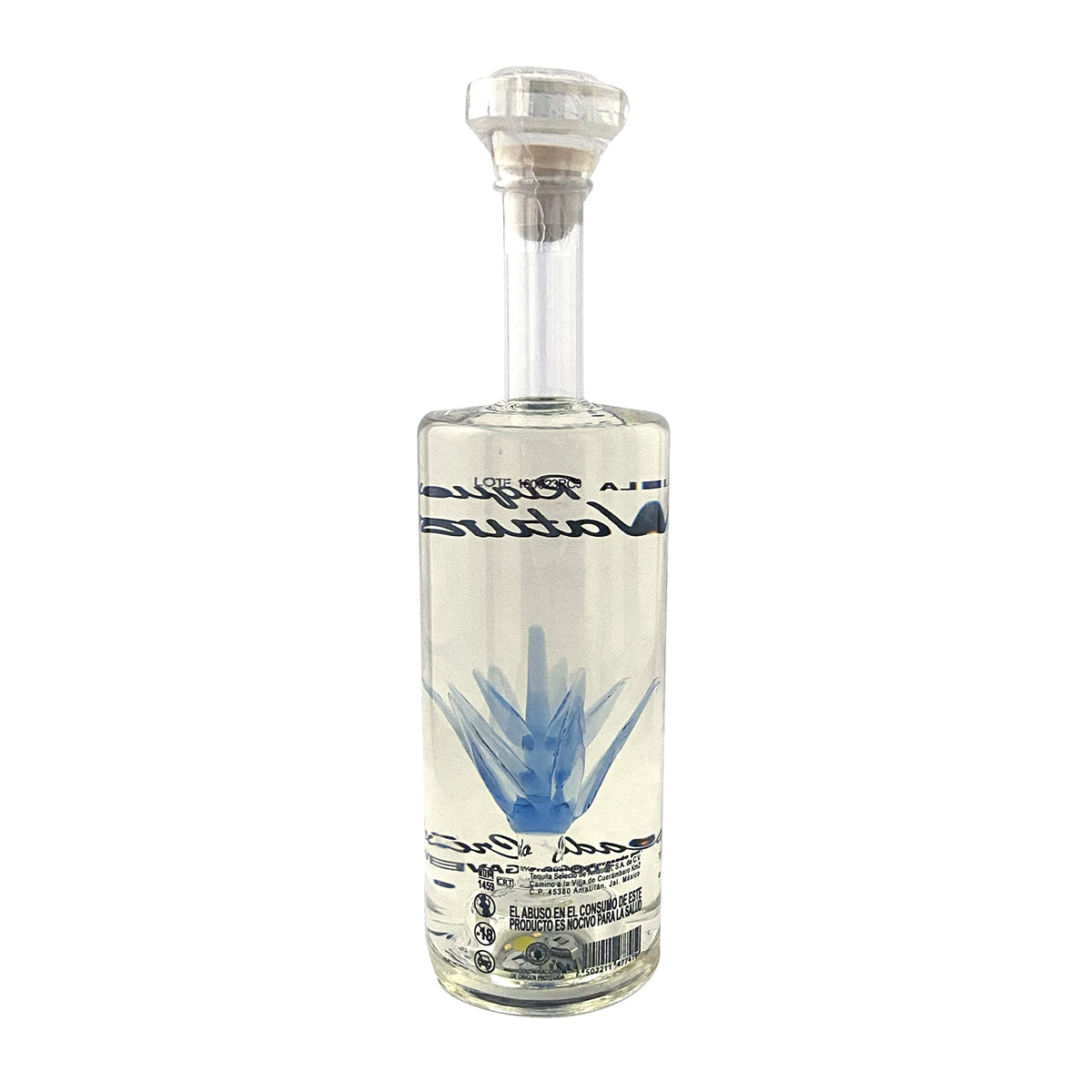 Tequila Riqueza Natural Reposado Cristalino Agave 750 ml