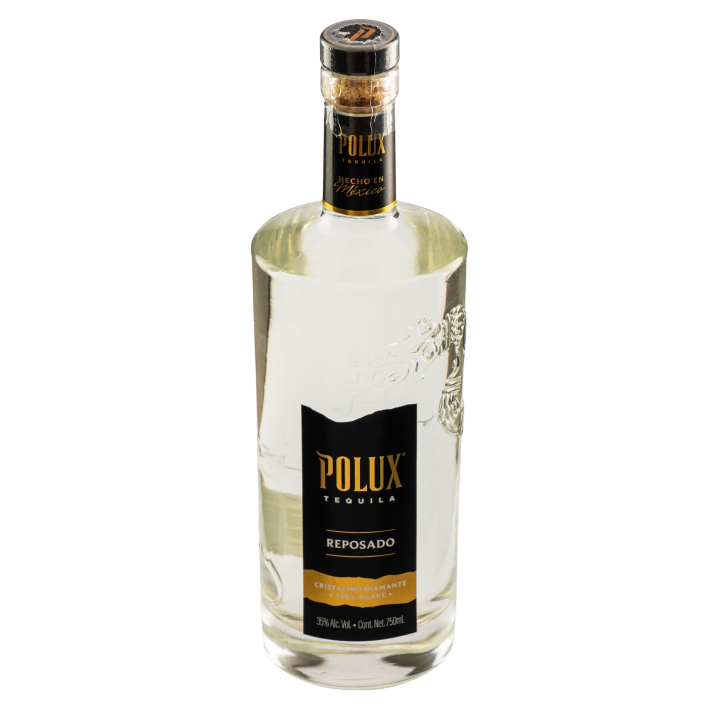 Tequila Polux Reposado Cristalino Diamante 750 Ml