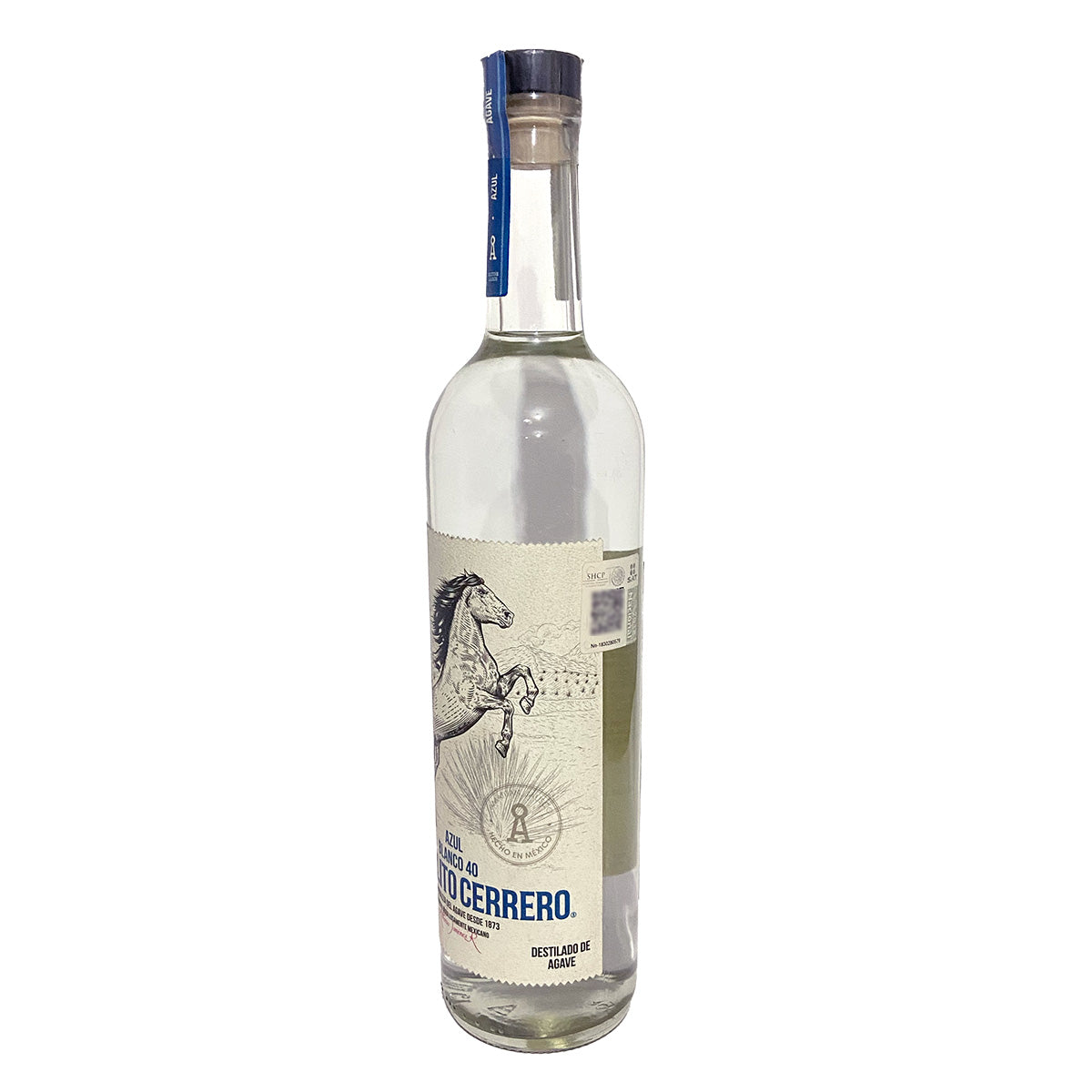 Destilado De Agave Caballito Cerrero Blanco 40 700 Ml