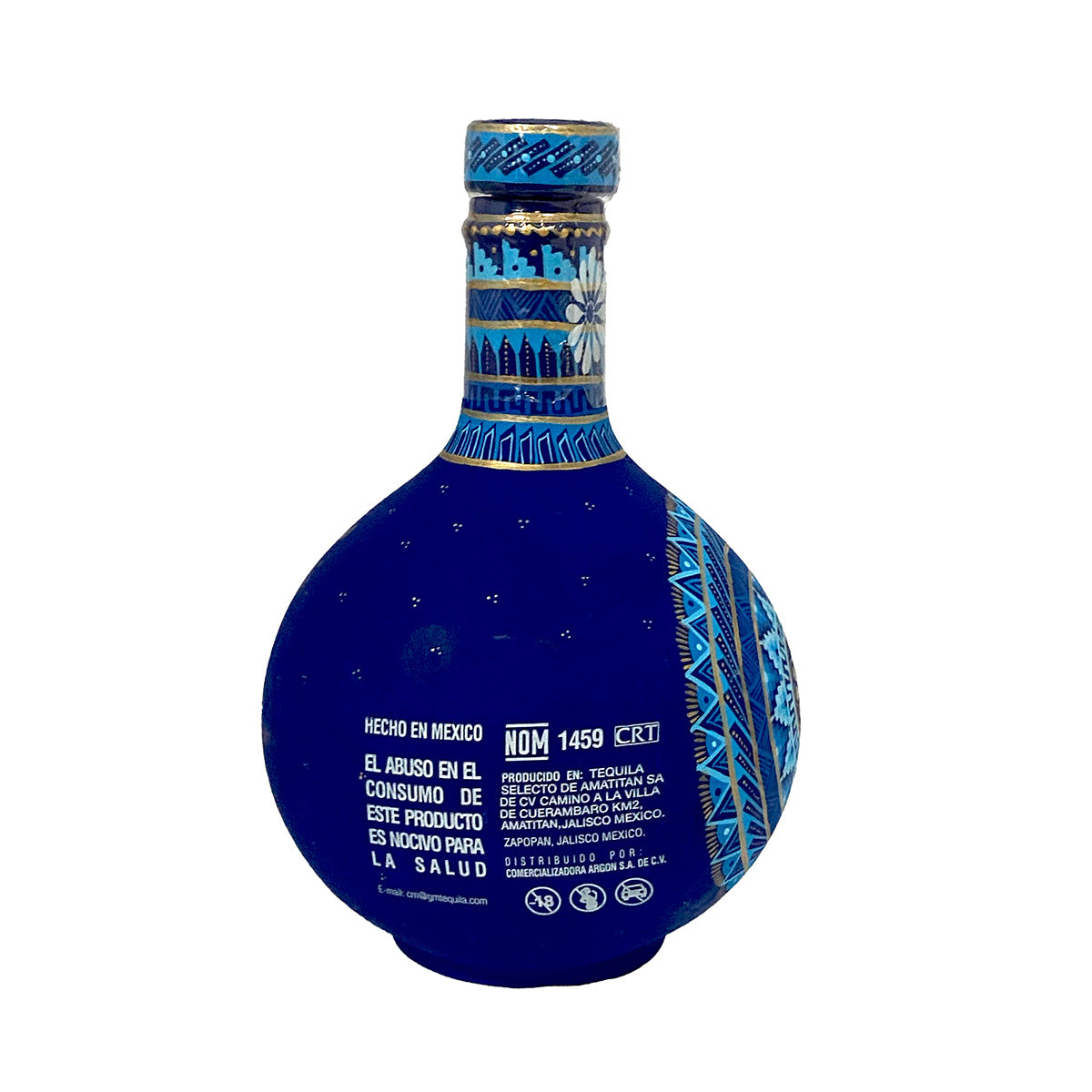 Tequila Grand Mayan Extra Añejo Cerámica Azul 750 ml